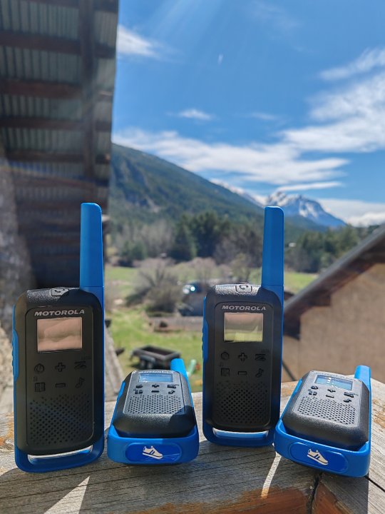 Radio pour stage de trail 