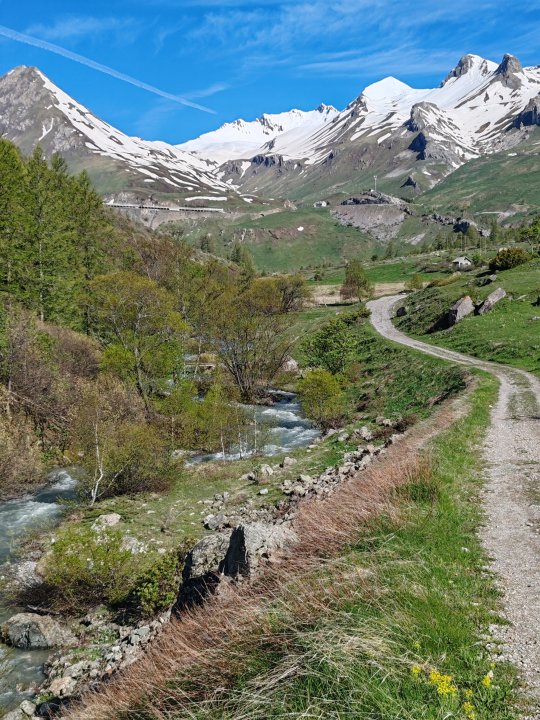 Paysage stage de trail Briançon Hélène