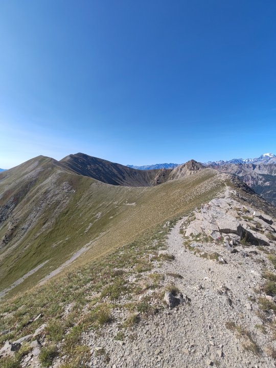 Crête de trail Briançon
