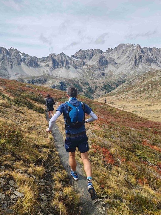 Trail single Clarée automne été indien