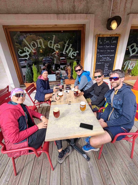 Récup trail Névache automne