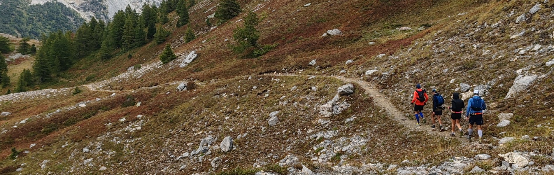 Single Clarée automne trail