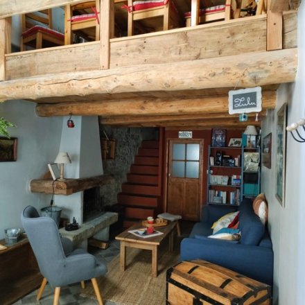 Intérieur de maison typique Briançonnaise de retour de la sortie trail
