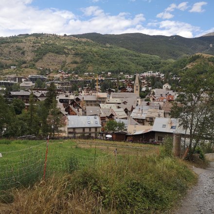 Village de trail à Serre Chevalier