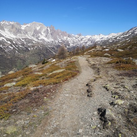 Vue de folie en trail