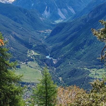 Paysage de trail Briançon Hélène