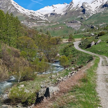 Paysage stage de trail Briançon Hélène