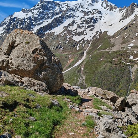 Paysage stage de trail Briançon Hélène
