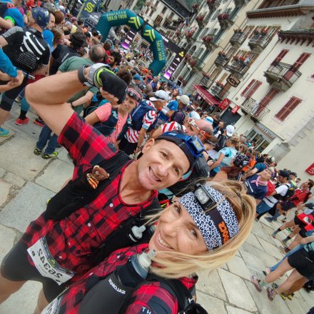 Duo Etoilé Marathon du Mont Blanc stage trail Briançon Hélène