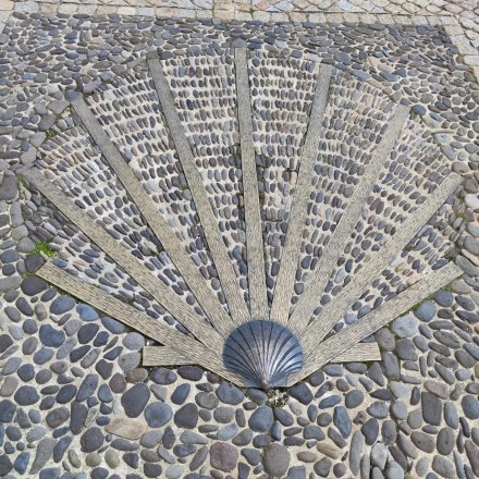 Coquille St Jacques de Compostelle trail