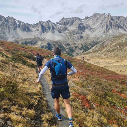 Trail single Clarée automne été indien