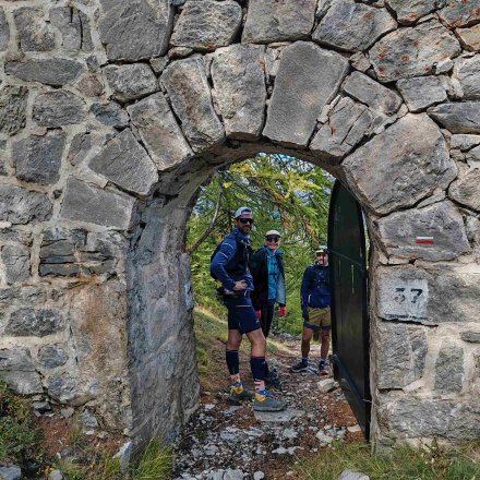 Trail porte ancienne Clarée automne
